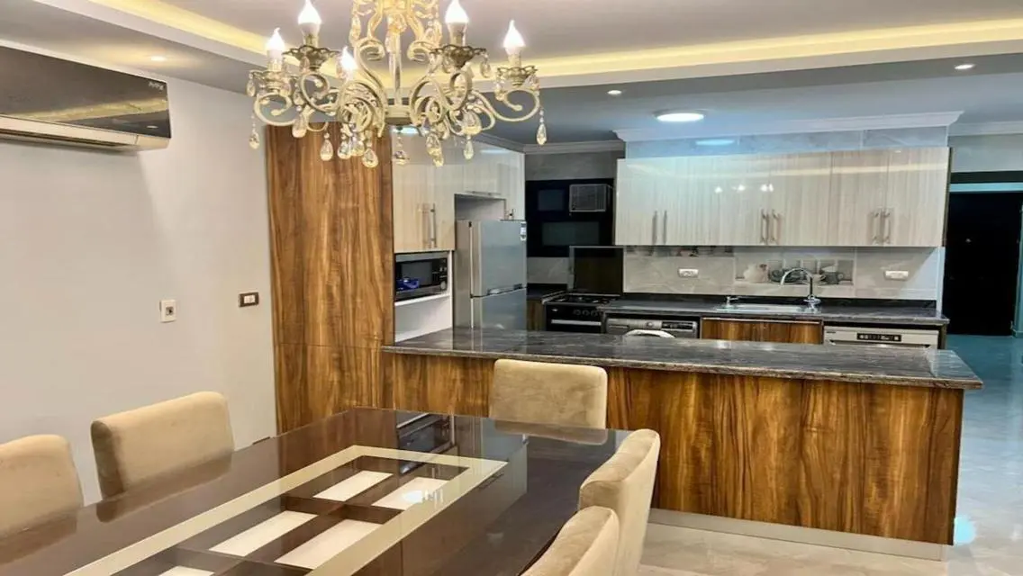 Furnished apartment with garden for rent, Azad