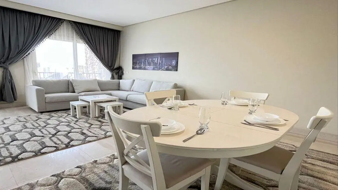 apartment for rent in 90 Avenue Compound         .