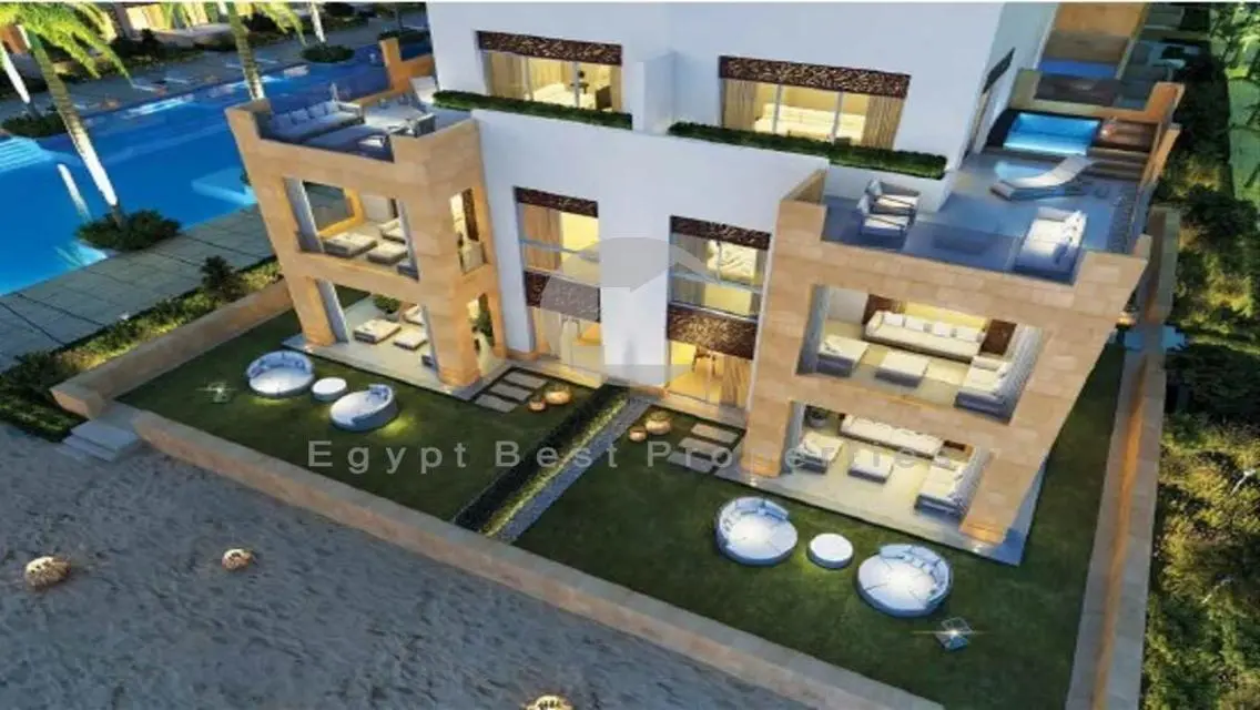 شقة كاملة التشطيب باطلاله على البحر في مانجروفي