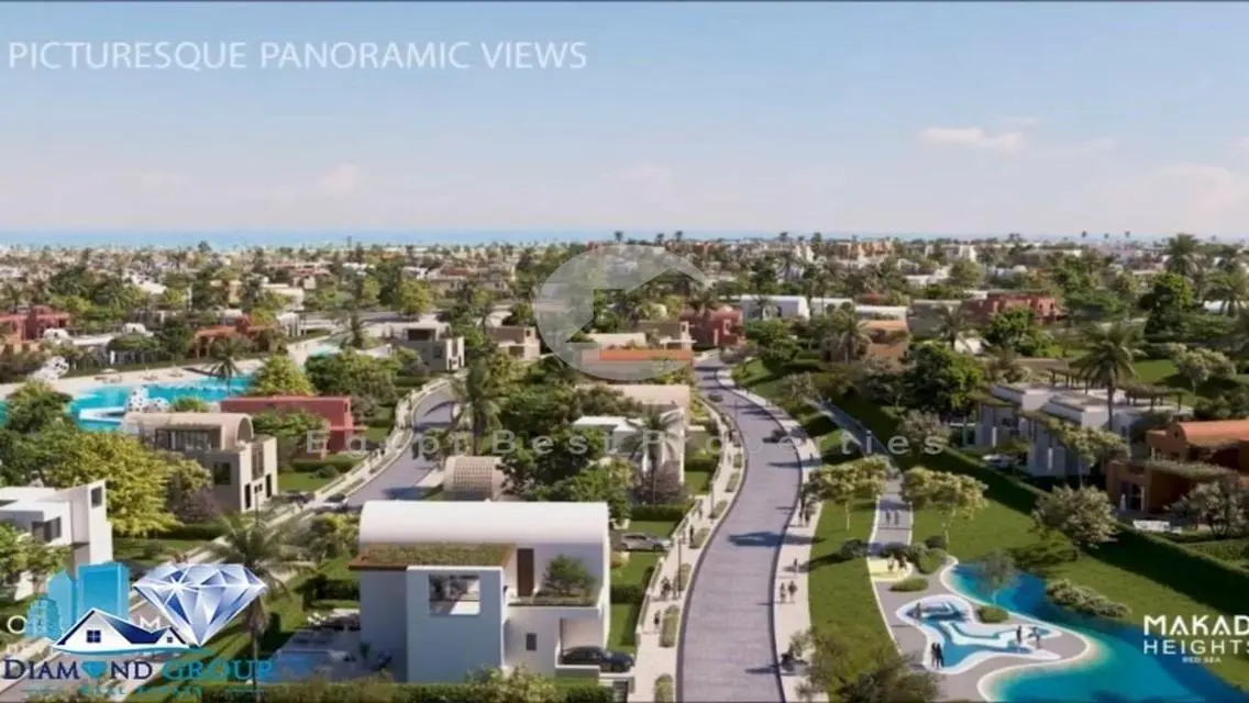Twin House With Panoramic Lagoon View In New Gouna