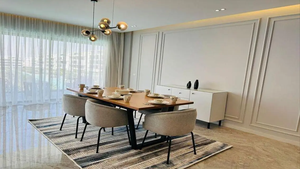 apartment for rent in Lake View in New Cairo     .