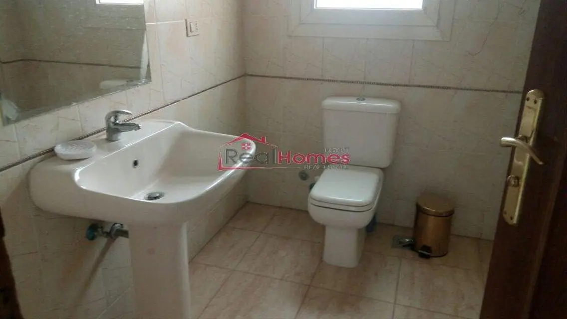 semi furnished villa for rent with golf view