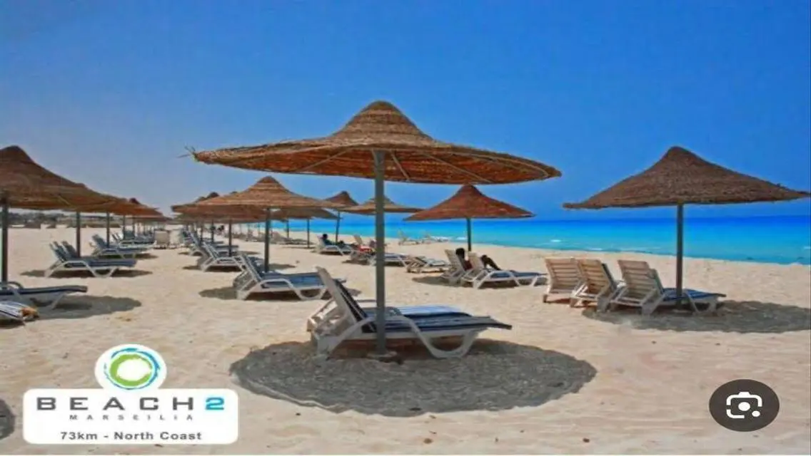 فيلا مميزه للبيع بمارسيليا بيتش 3 الساحل الشمالي .