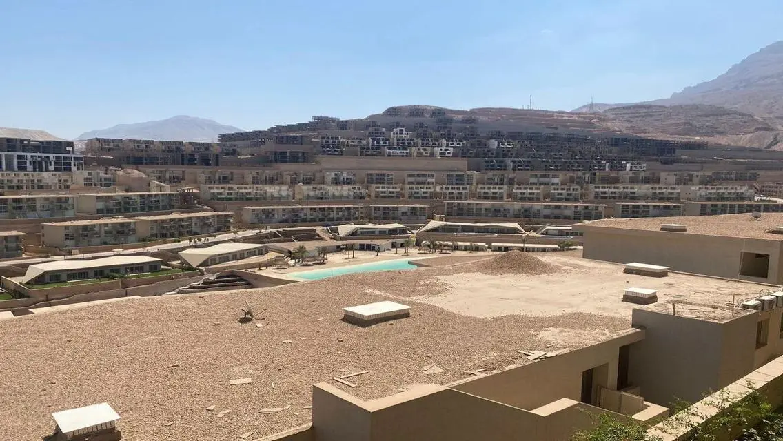 شاليه للبيع فيو بحر ولاجون في المونت جلاله السخنة