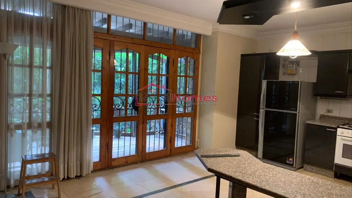 Apartment ground with garden fully furnished