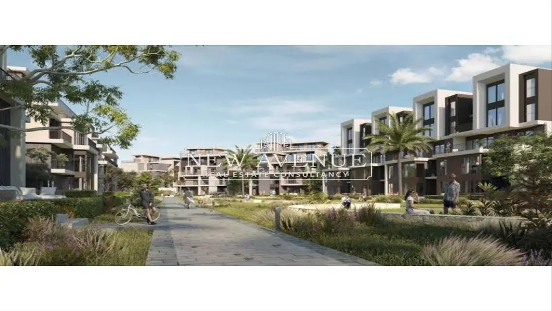 Apartment 5th floor fully finished with ACs in marassem