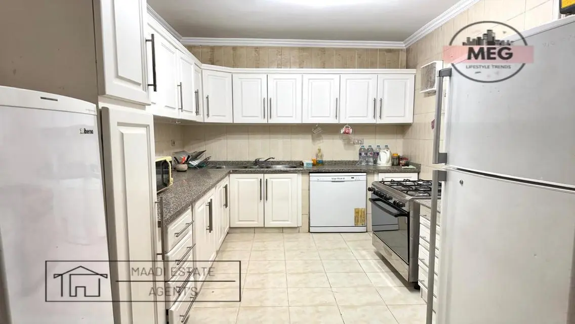 Sunny Apartment for Rent-Sarayat Maadi Prime Loc
