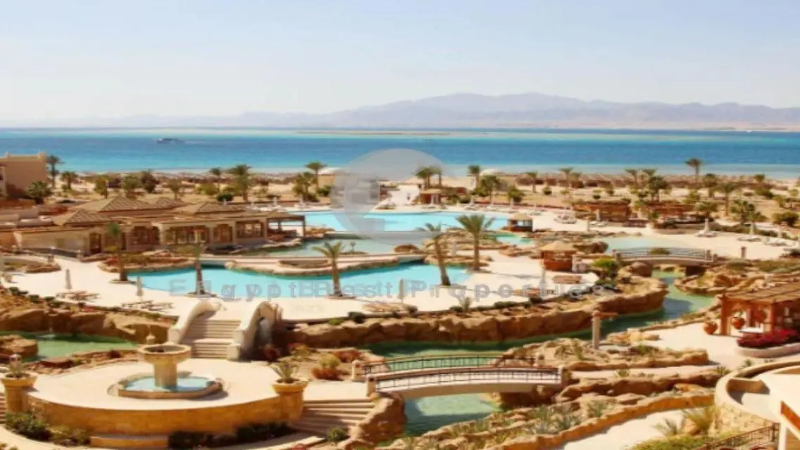 شاليه للبيع متطشب في البحر الاحمر سوما باي مقدم10%