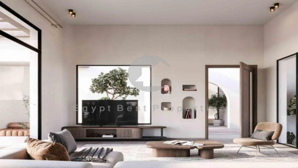 باقل سعر للبيع شاليه بجاردن متشطب بمكادي بدون مقدم
