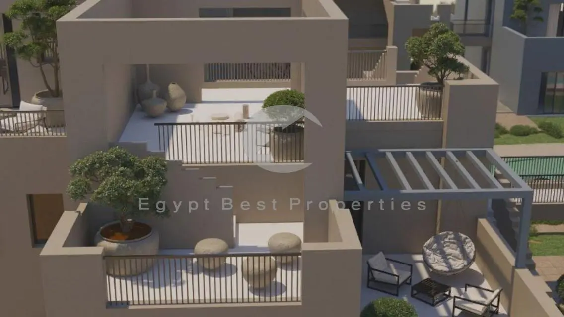 باقل سعر للبيع شاليه بجاردن متشطب بمكادي بدون مقدم