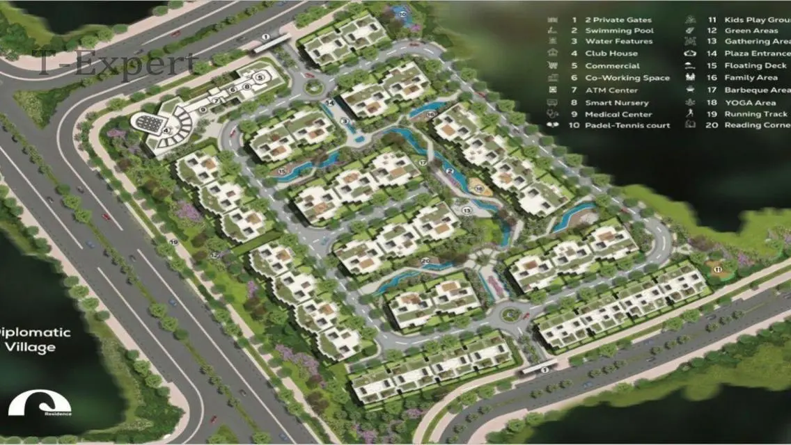 استلم وحدتك السكنيه في كمبوند قمري بمقدم 10% فقط