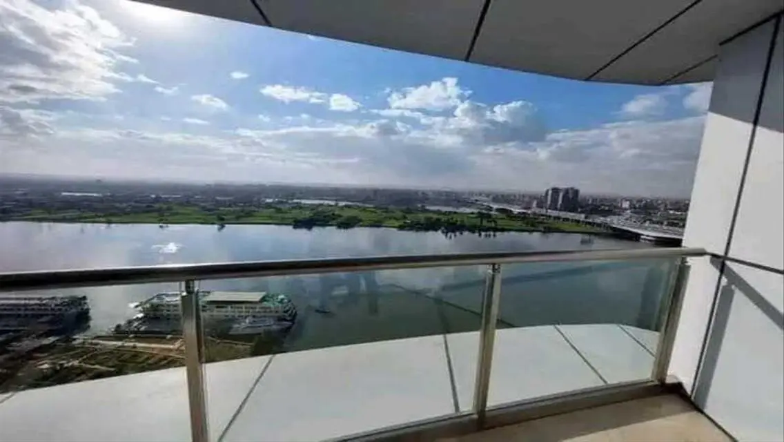 شقة فندقية خيالية فيو ساحر١٠٠٪ على النيل بالتقسيط