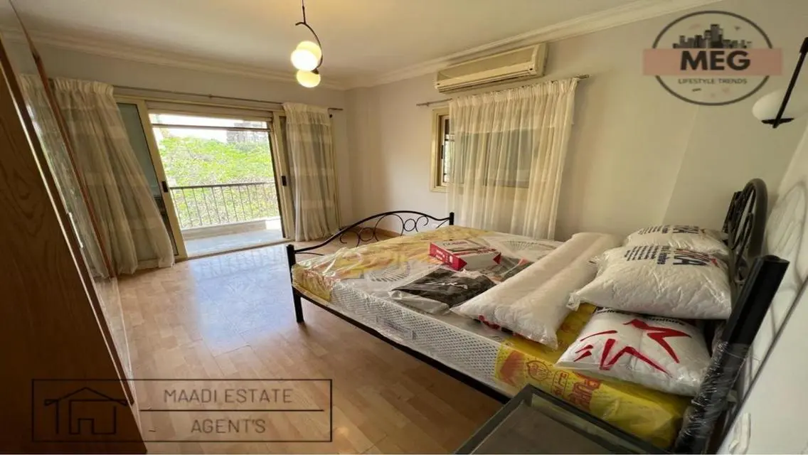 Very Sunny Apartment For Rent In Degla Maadi