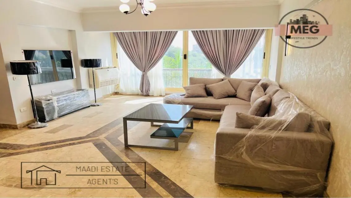 Very Sunny Apartment For Rent In Degla Maadi