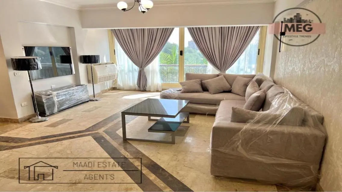 Very Sunny Apartment For Rent In Degla Maadi