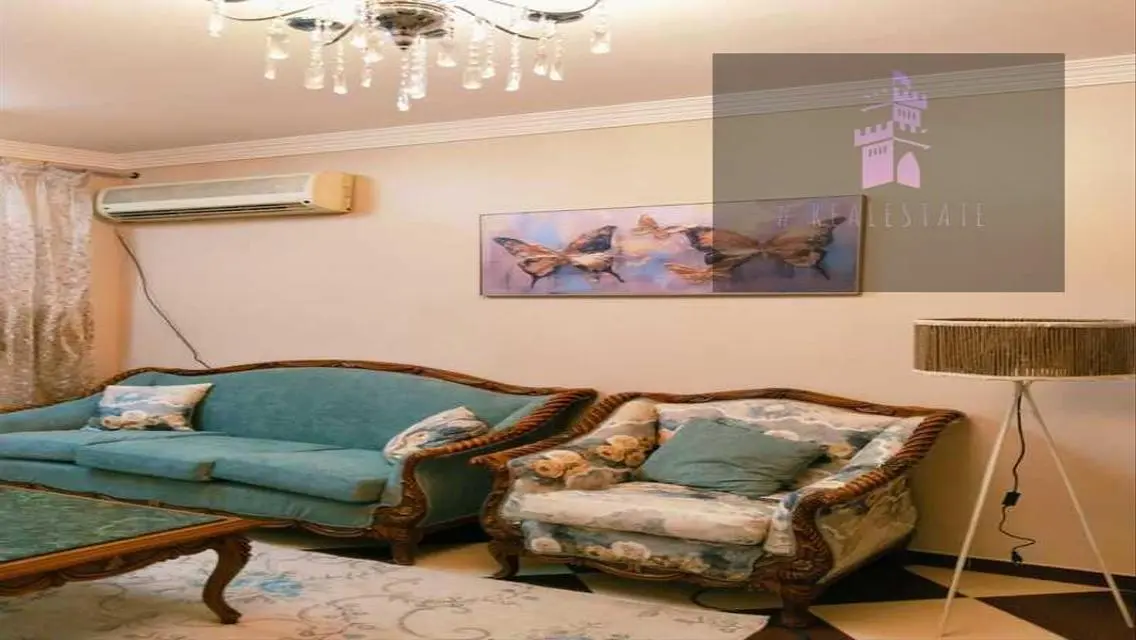 للايجار شقة مفروشة فى كمبوند روضة زايد  الشيخ زايد