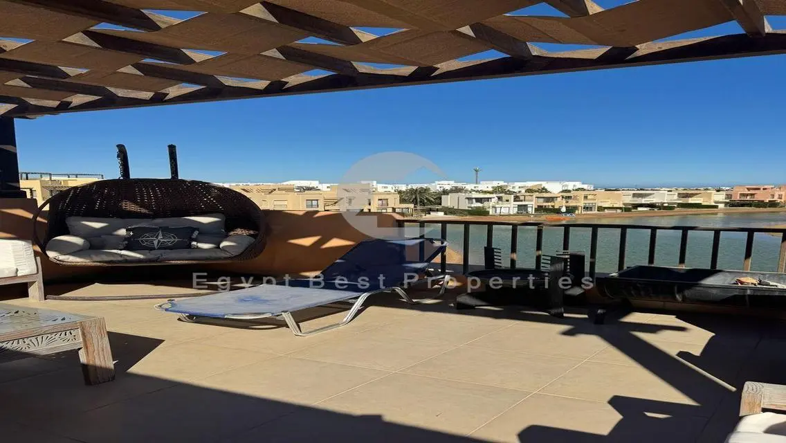 بنتهاوس للبيع طويلة الجونة جاهز للسكن مفروش