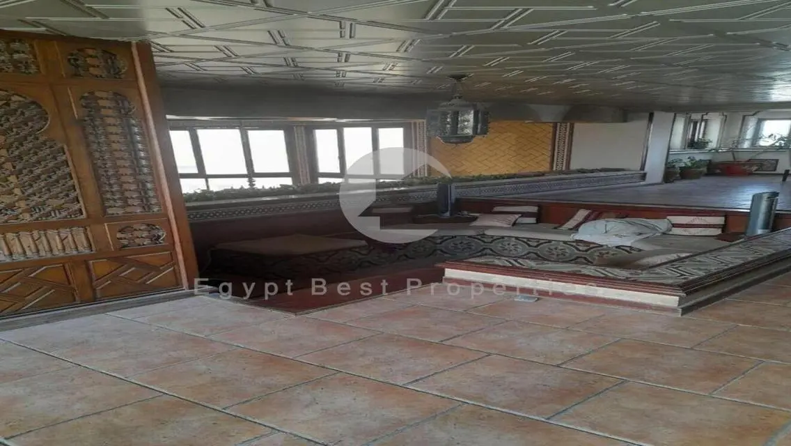 duplex roof with private pool in degla maadi resal