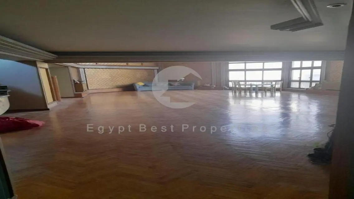 duplex roof with private pool in degla maadi resal