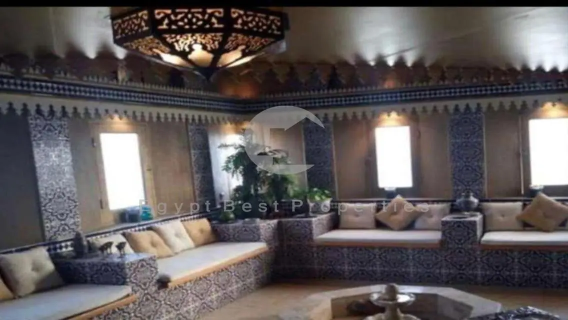 duplex roof with private pool in degla maadi resal