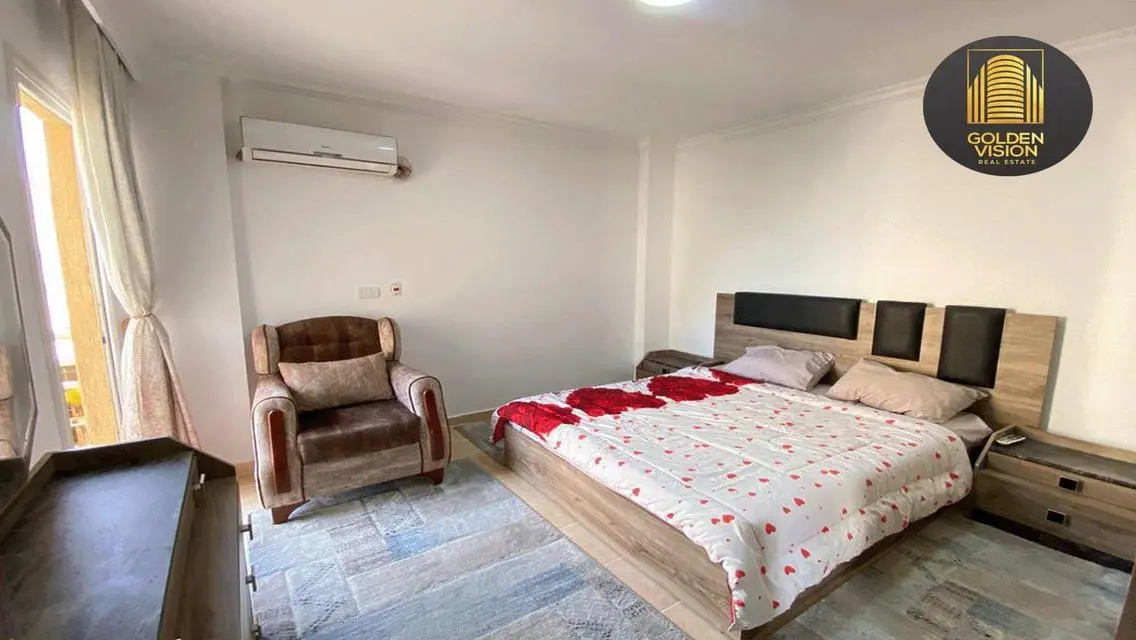 furnished in Madinaty Ultra Lux Wide Garden.
