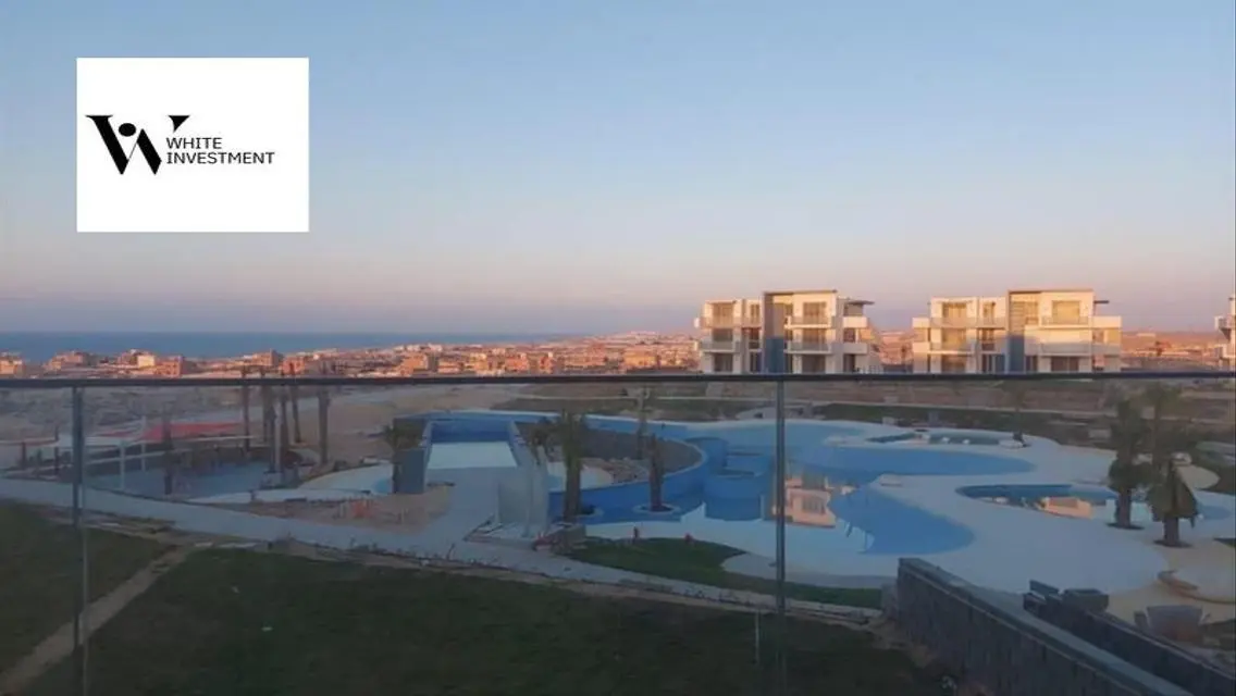 Fouka Bay chalet 129m furnished direct on lagoon