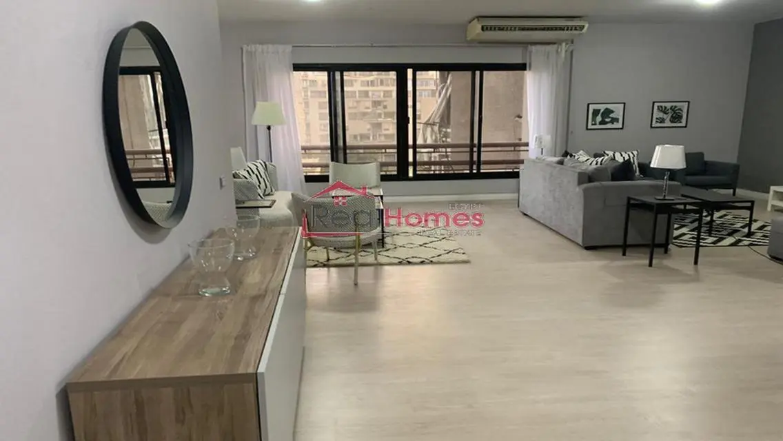 bright fully equipped apartment in zamalek