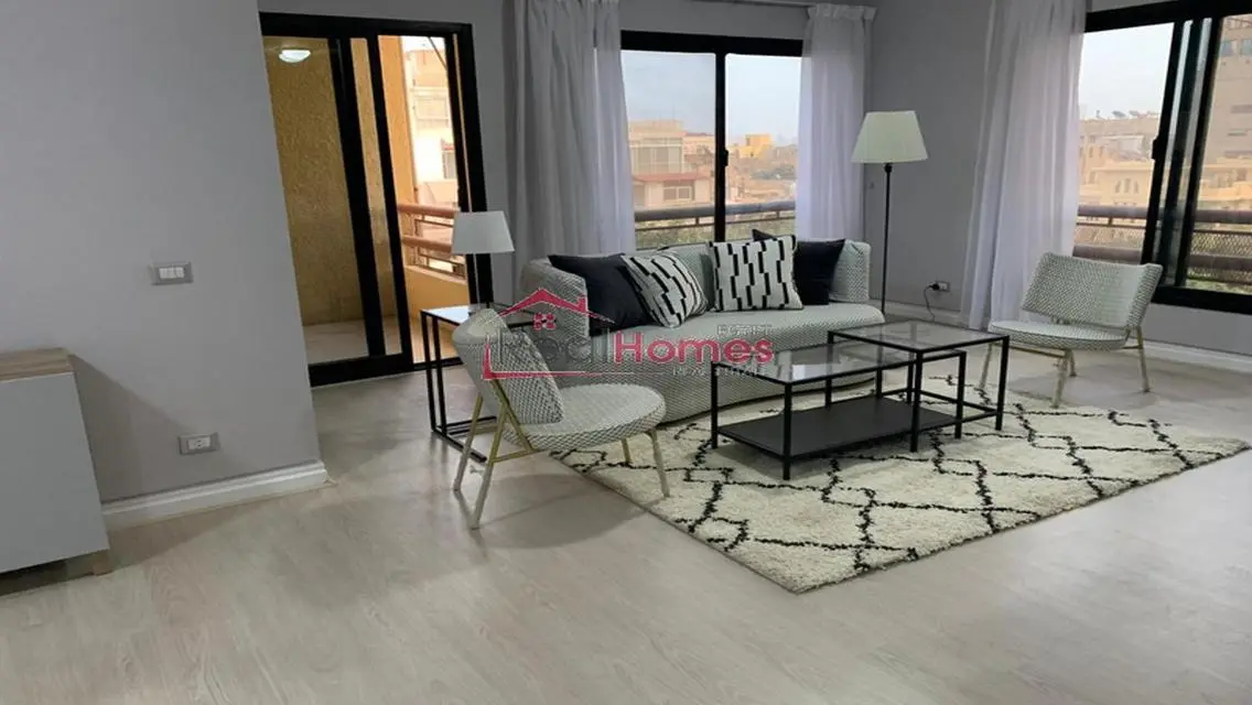 bright fully equipped apartment in zamalek
