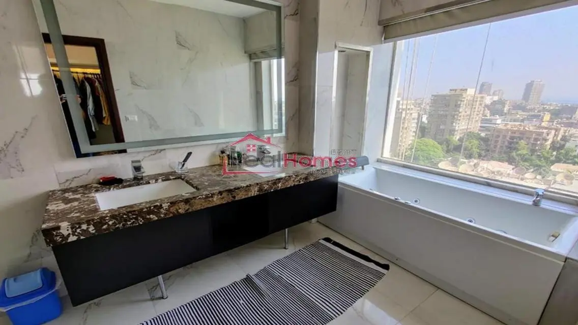 ultra modern bright apartment for rent in zamalek