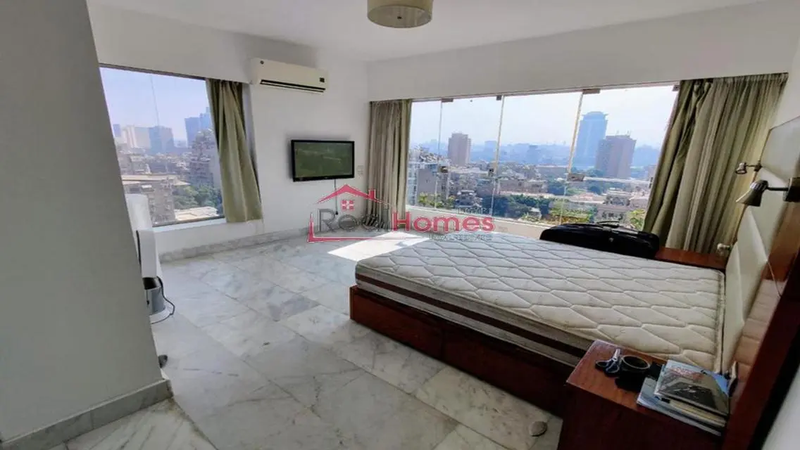 ultra modern bright apartment for rent in zamalek