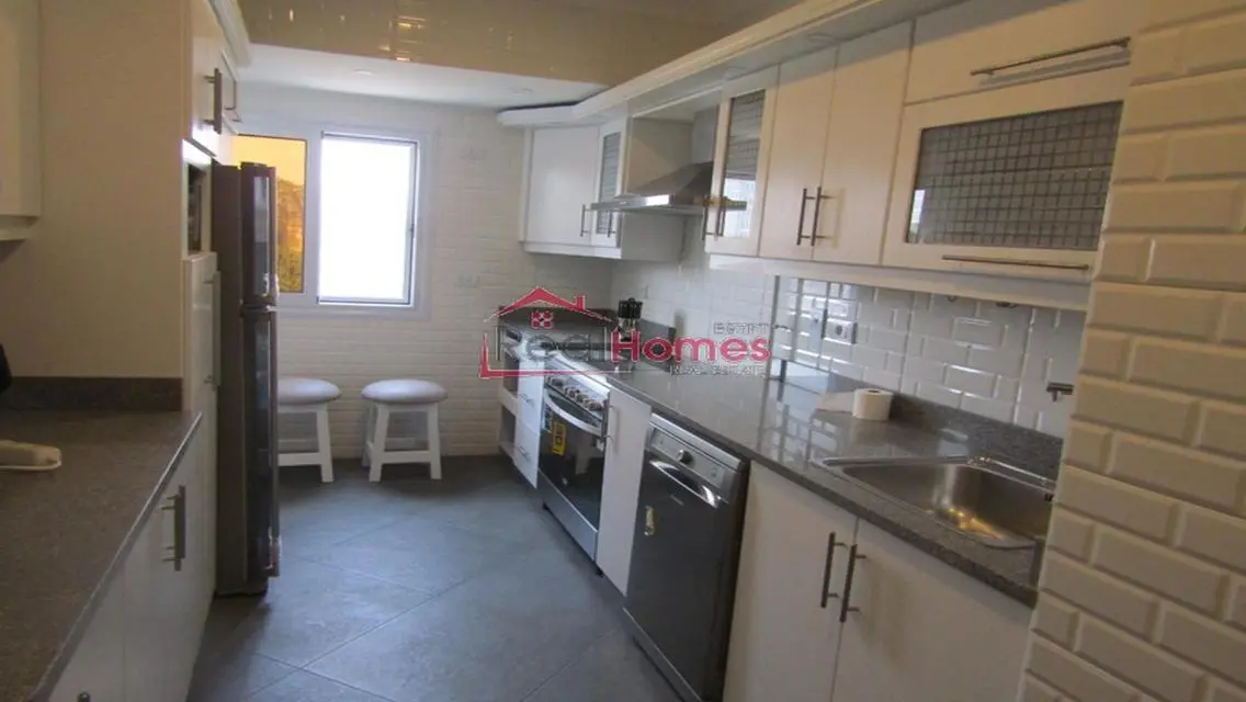 bright apartment with terrace for rent at zamalek
