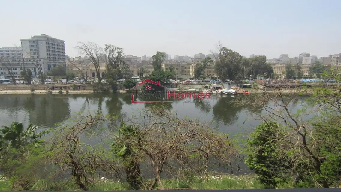 bright apartment with terrace for rent at zamalek