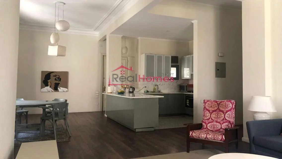 high ceiling modern apartment for rent at zamalek