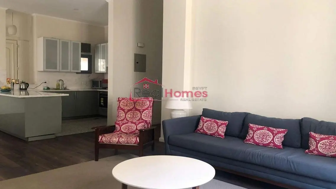 high ceiling modern apartment for rent at zamalek