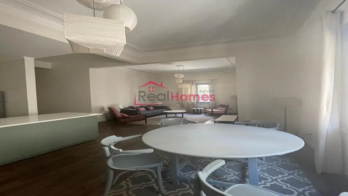 high ceiling modern apartment for rent at zamalek