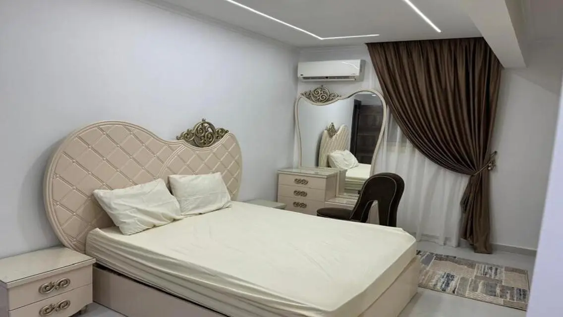For rent furnished ground floor apartment in Zayed