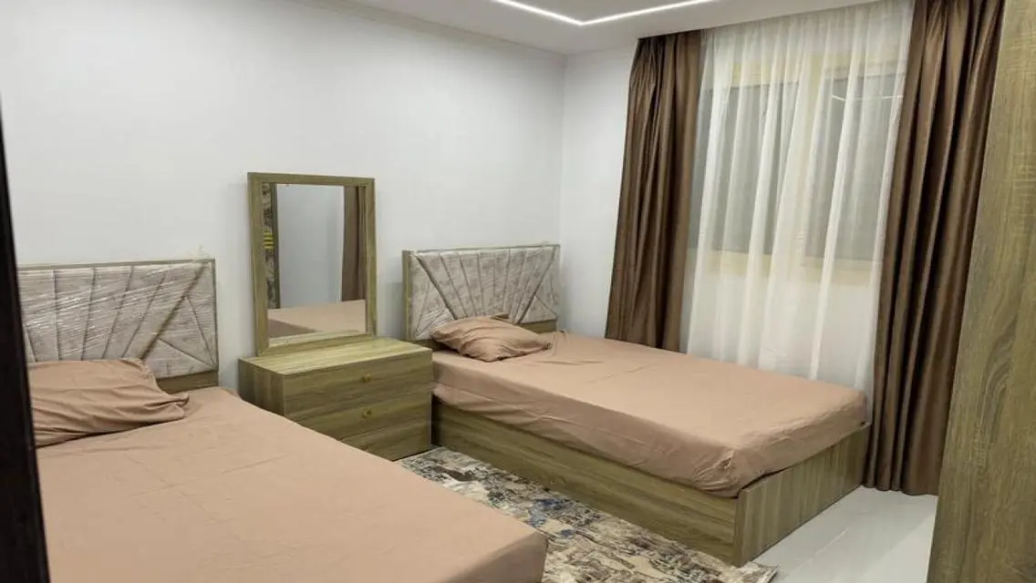 For rent furnished ground floor apartment in Zayed