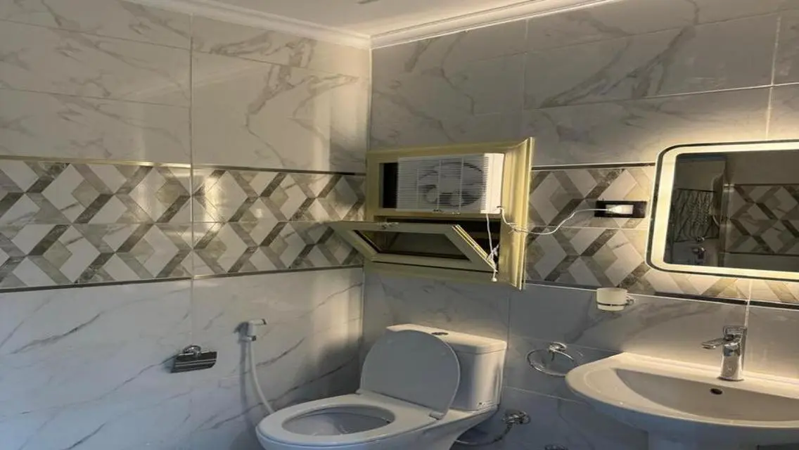 For rent furnished ground floor apartment in Zayed