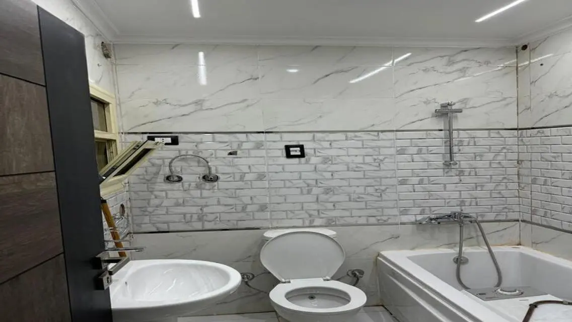 For rent furnished ground floor apartment in Zayed