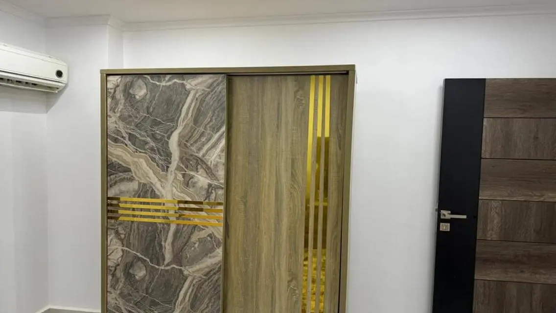 For rent furnished ground floor apartment in Zayed