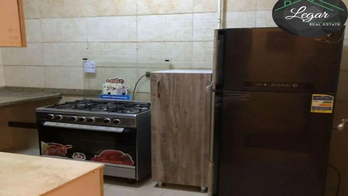 For rent, a furnished apartment with 2 bedrooms