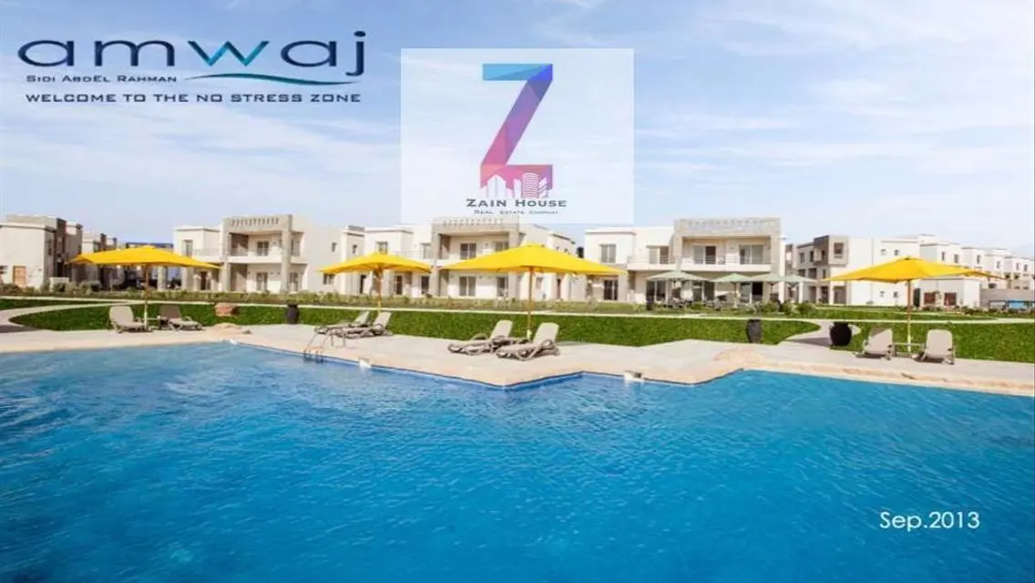 Duplex chalet for sale in Amwaj Al Sahel