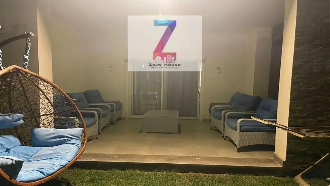 للبيع شاليه ارضي بجاردن فى امواج الساحل الشمالى