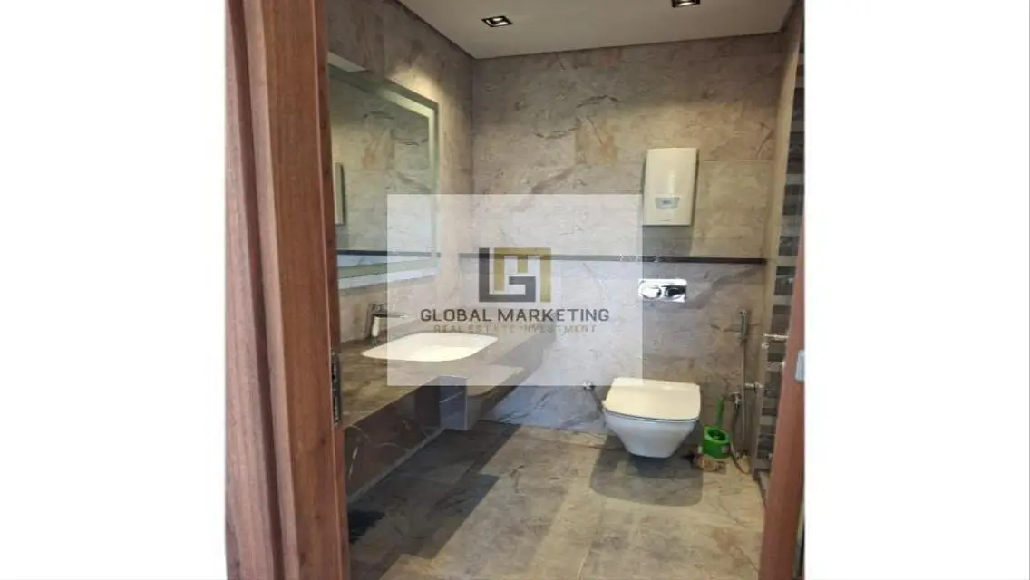 luxurious apartment for rent, semi- furnished