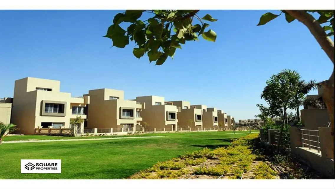 Twinhouse view landscape  Golf Extension Compound