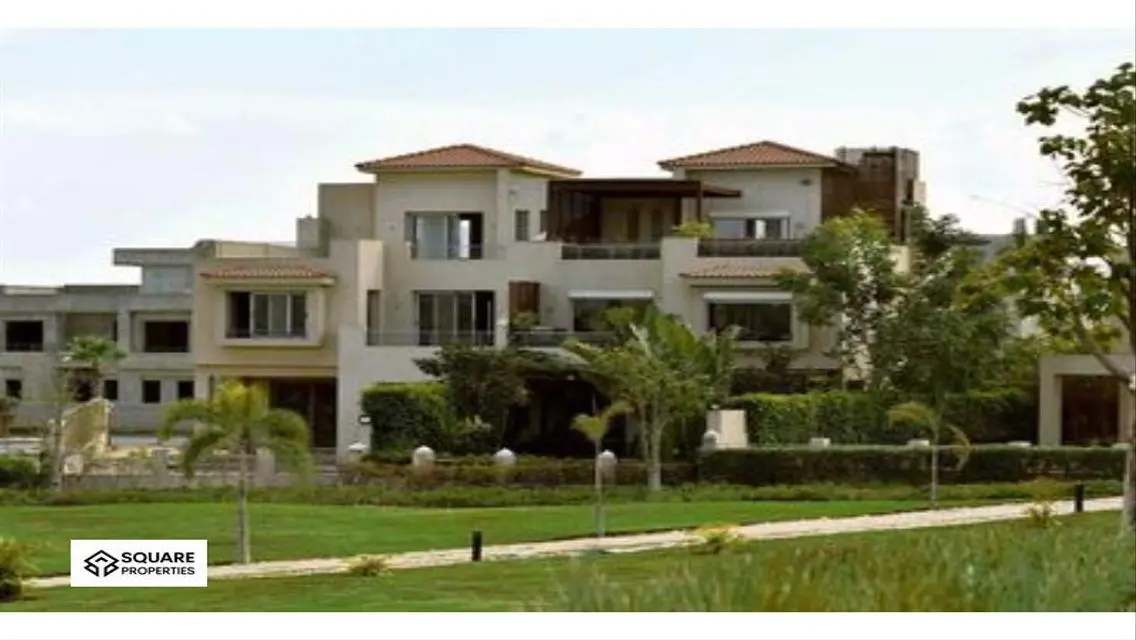 Twinhouse view landscape  Golf Extension Compound