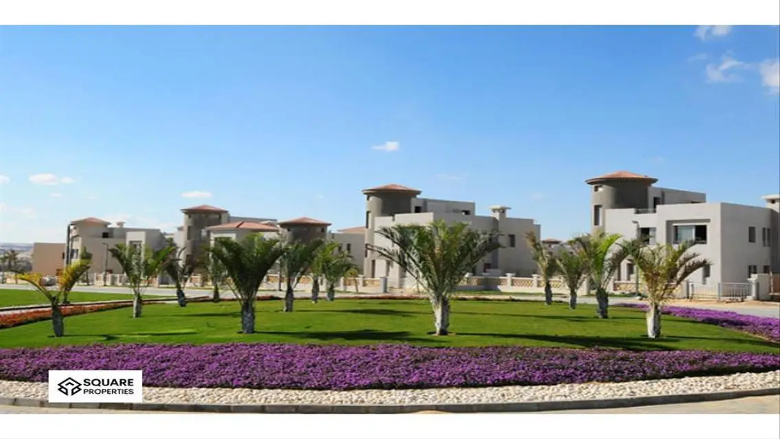 Twinhouse view landscape  Golf Extension Compound