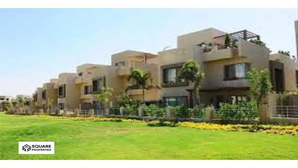 Twinhouse view landscape  Golf Extension Compound