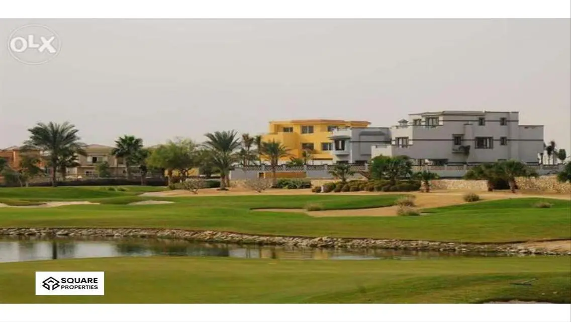 Twinhouse view landscape  Golf Extension Compound
