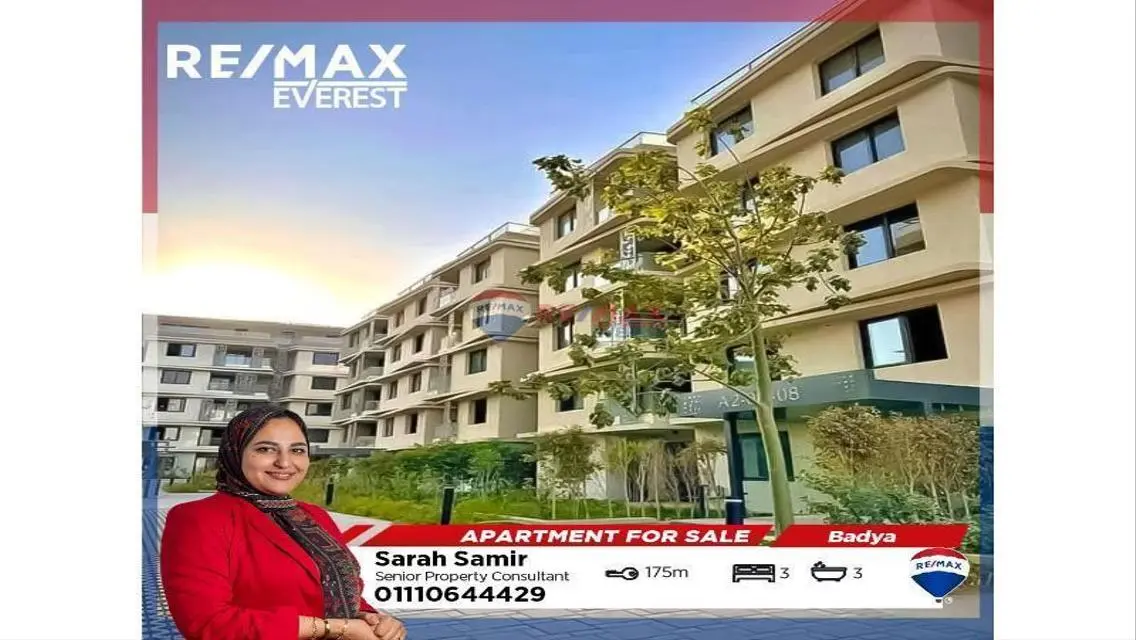 RTM Apartment with Installment in Badya Palm Hills